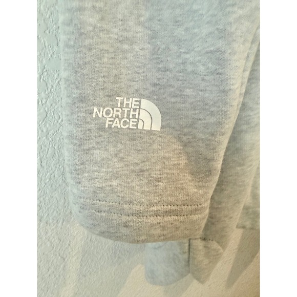 The North Face Gray Fleece Lined Hooded Long Zip Up Jacket Women's M - Picture 4 of 9